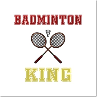 Badminton King Posters and Art